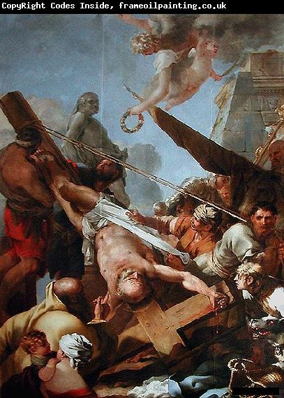 Sebastien Bourdon Le crucifiement de Saint Pierre